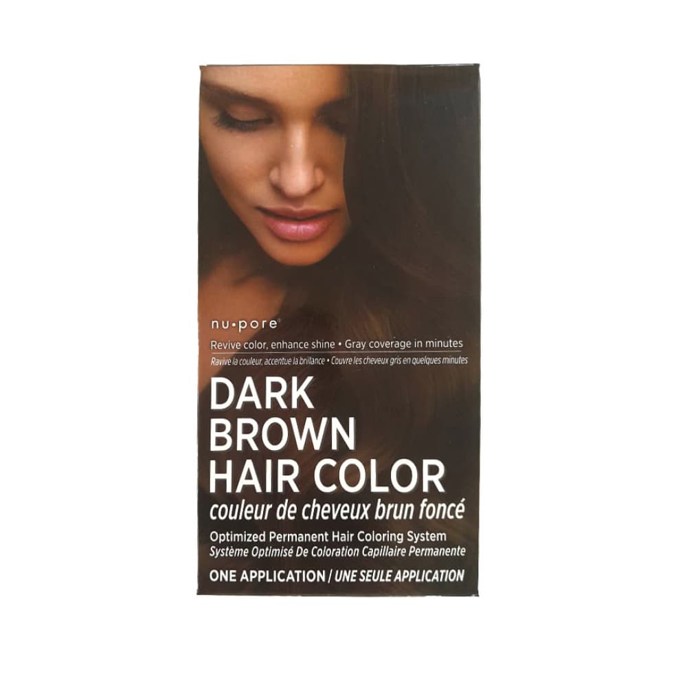 Tinte de cabello para mujer. Color marrón oscuro (41 ml / 1.4 fl. oz) - Imagen 1