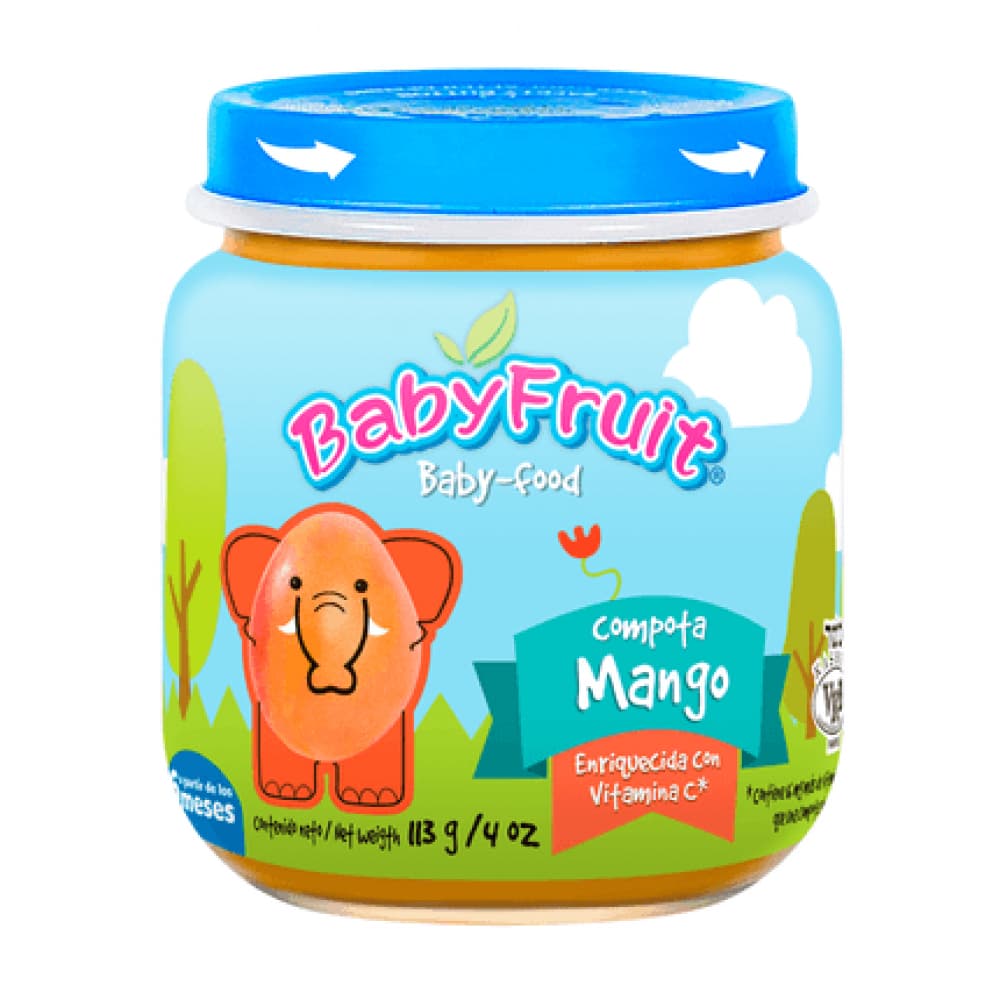 Compota de mango Baby Fruit (113 g / 3.98 oz) - Imagen 1