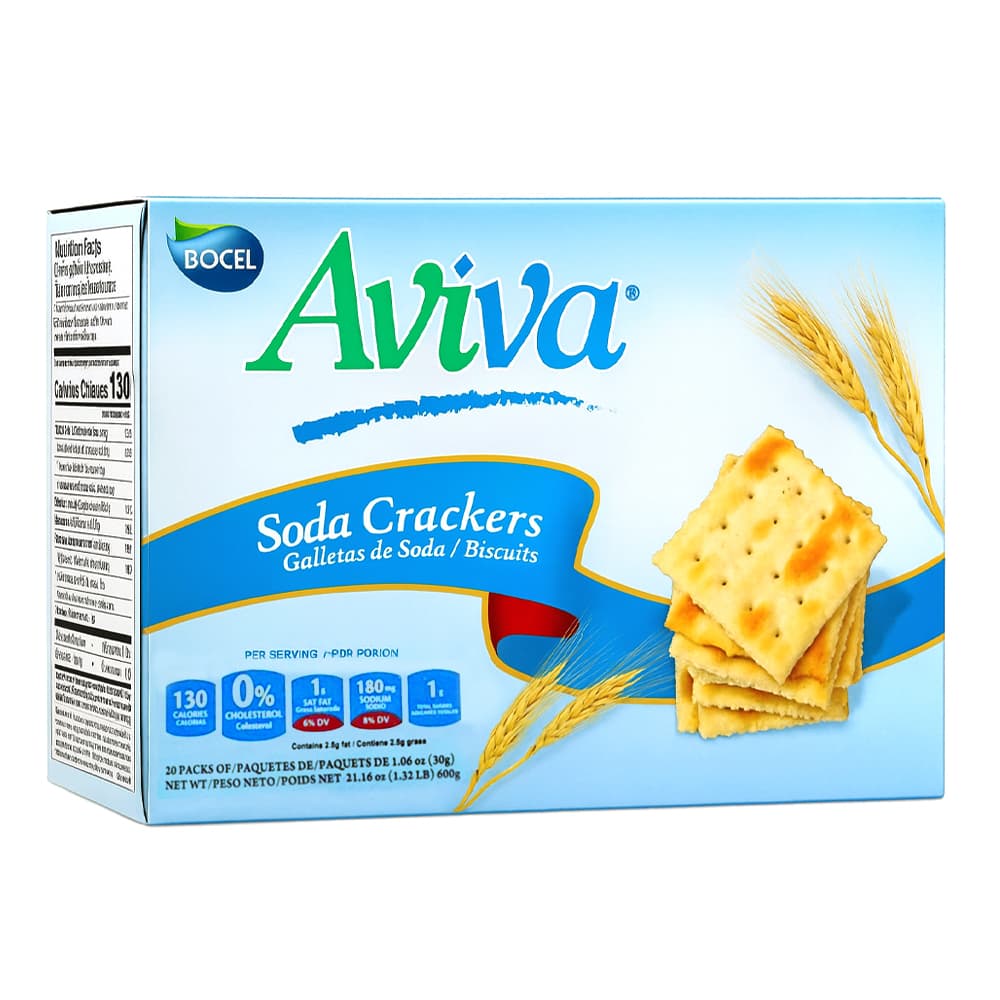 Galletas de soda Aviva (600 g / 1.32 lb) - Imagen 1