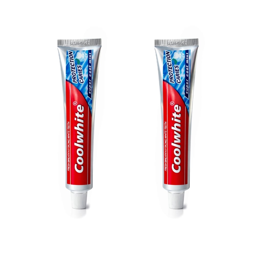 Pasta dental mentolada Coolwhite (2 x 120 g / 4.23 oz) - Imagen 1