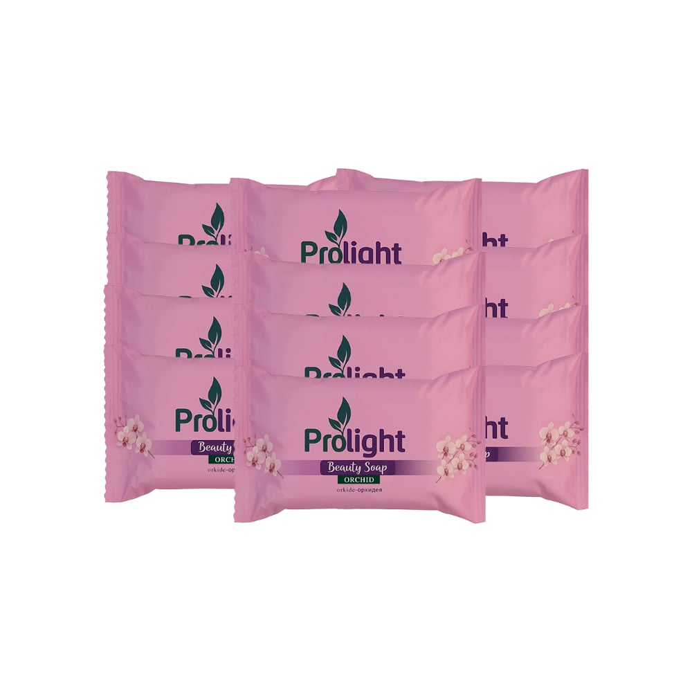 Jabón de belleza con fragancia a orquídea Prolight (12 x 100 g / 3.52 oz) - Imagen 1