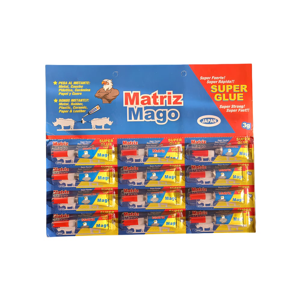 Pegamento súper Matriz Mago (12 U) - Imagen 1