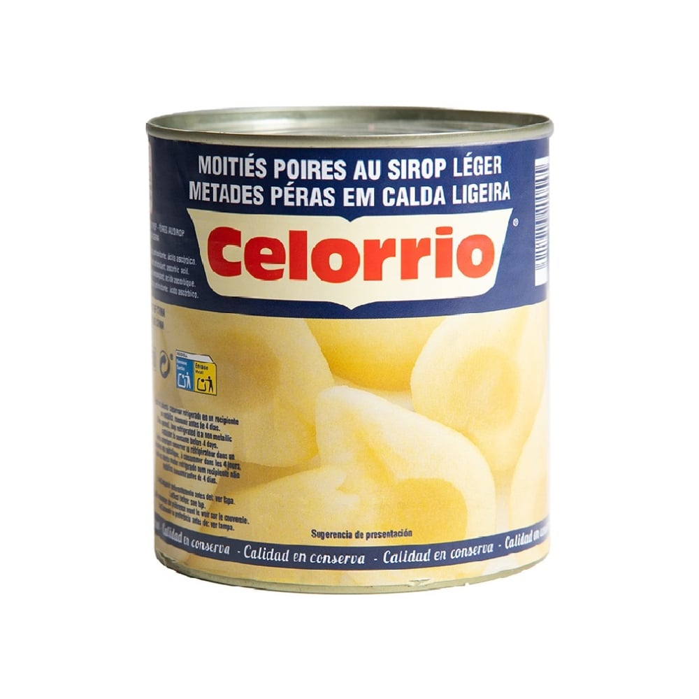 Pera en almíbar Celorrio (840 g / 1.85 lb) - Imagen 1
