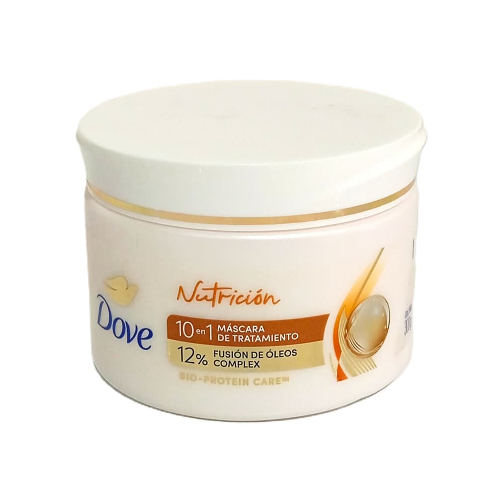 Máscara de tratamiento nutrición 10 en 1 Dove (300 g / 10.5 oz) - Imagen 1