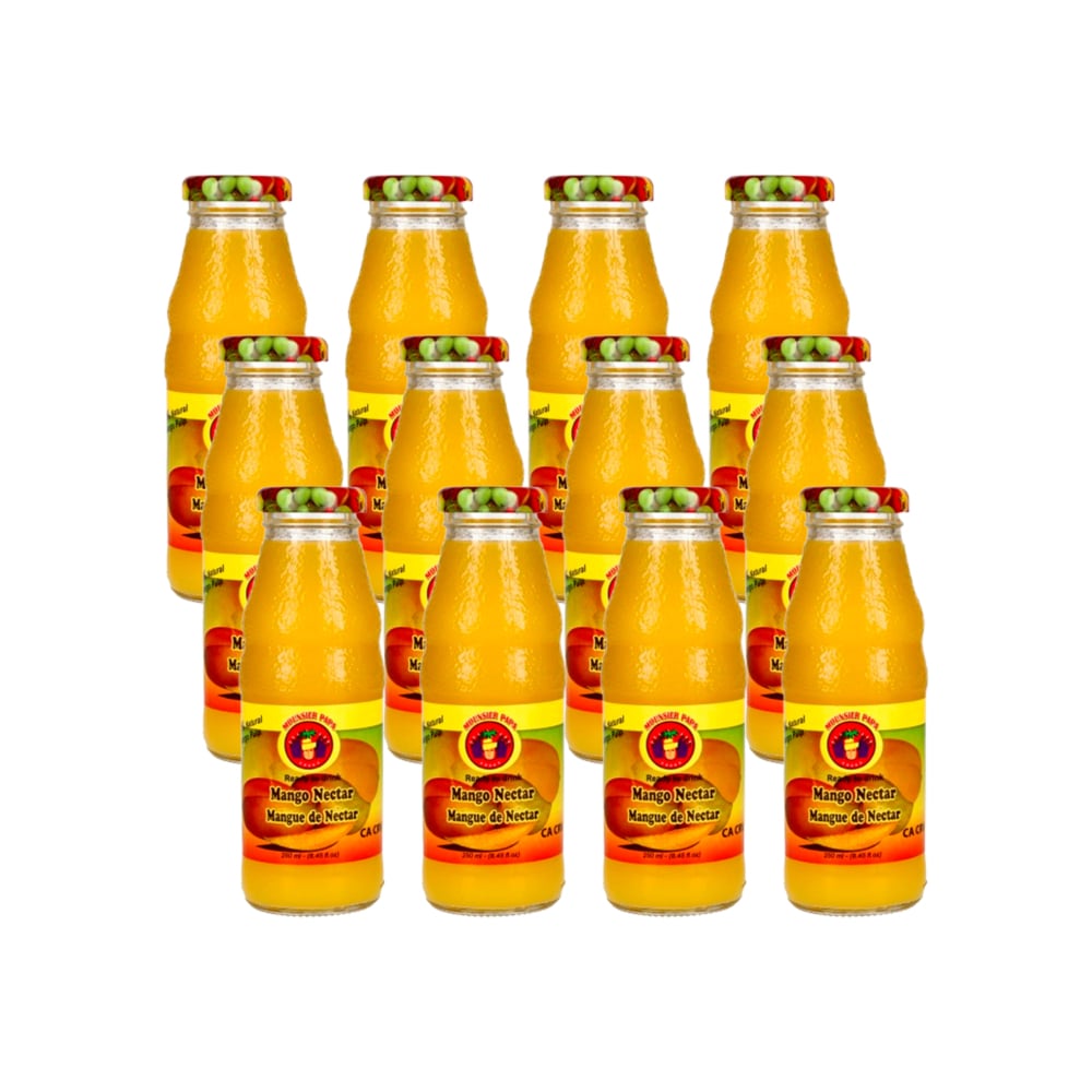 Néctar de mango Mounsier Papa (12 x 250 ml / 8.45 fl.oz) - Imagen 1