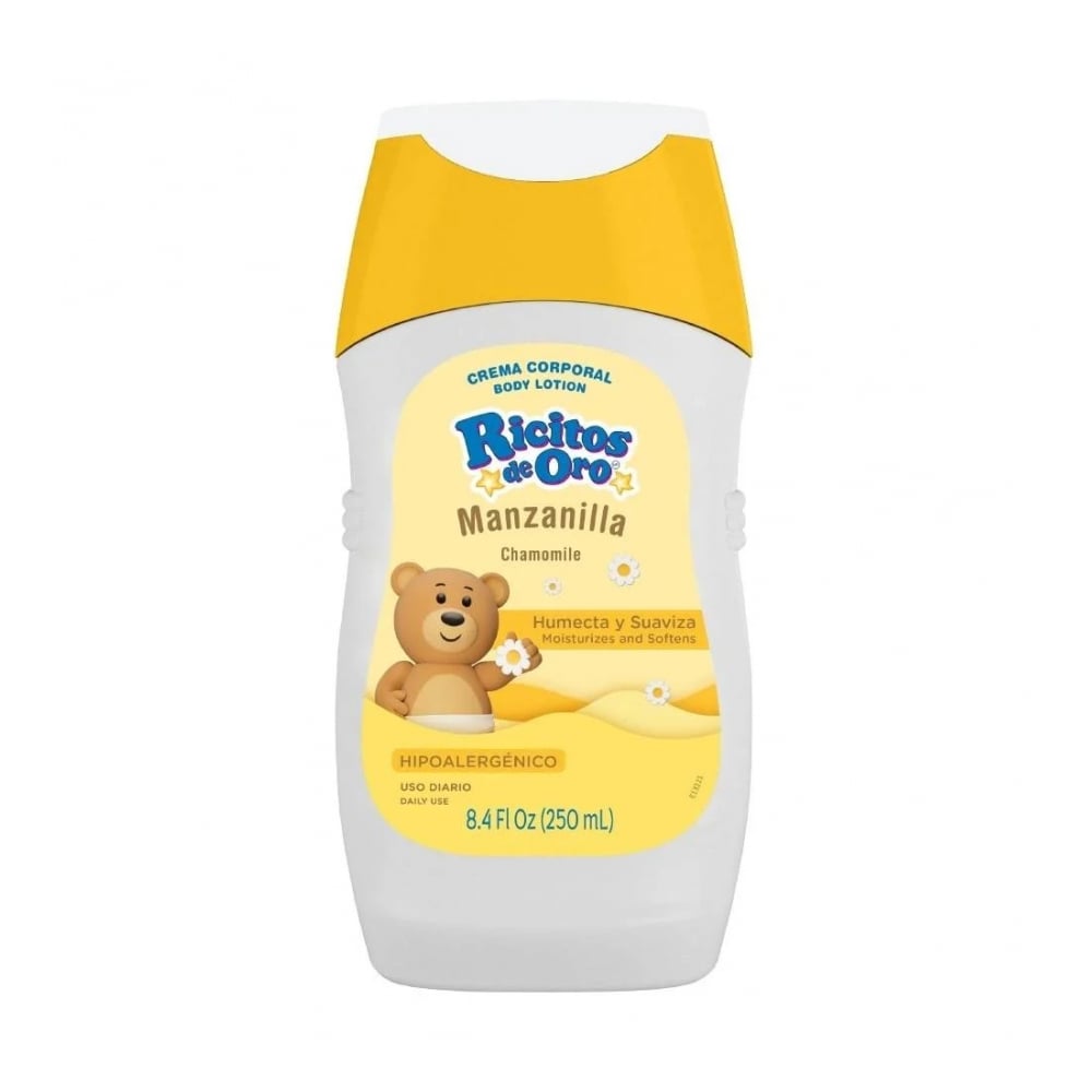 Crema corporal para bebé manzanilla Ricitos de Oro (250 ml / 8.4 fl oz) - Imagen 1