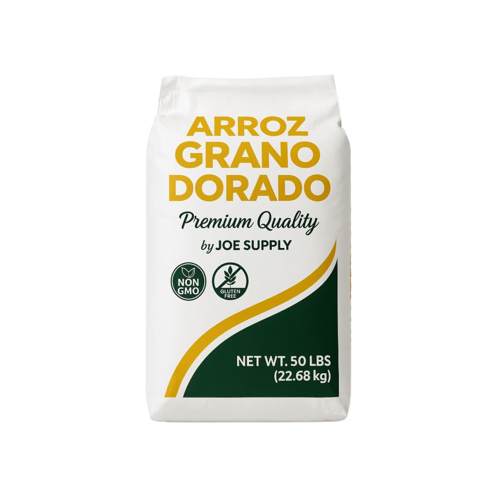 Arroz grano dorado Joe Supply (22.68 kg / 50 lb) - Imagen 1