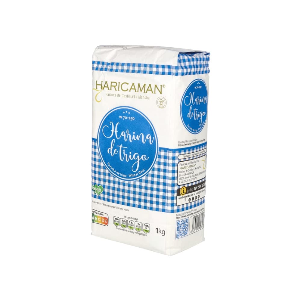 Harina de trigo Haricaman (1 kg / 2.2 lb) - Imagen 1