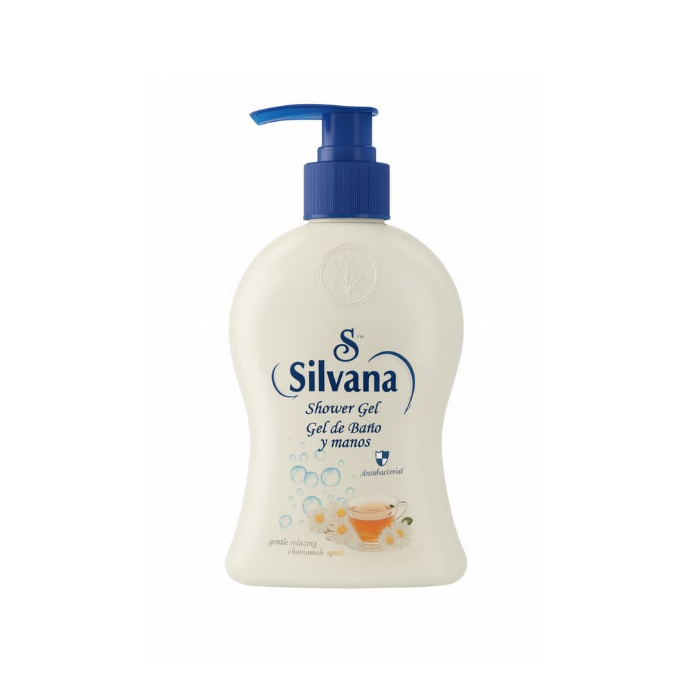 Gel de baño y manos de manzanilla Silvana (450 ml) - Imagen 1