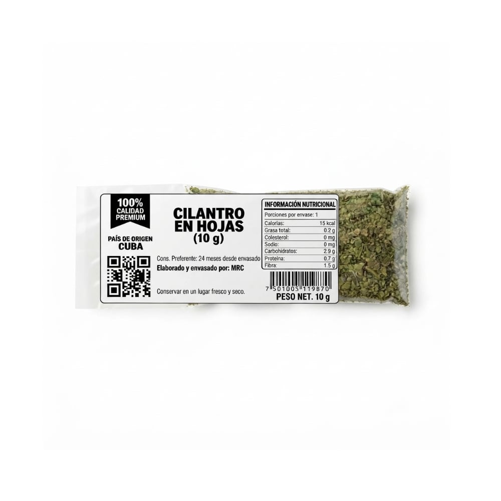 Cilantro en hojas MRC (10 g) - Imagen 1