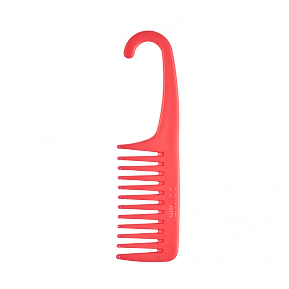 Peine de ducha color naranja para cabello húmedo o seco Conair 84317MXX - Imagen 1