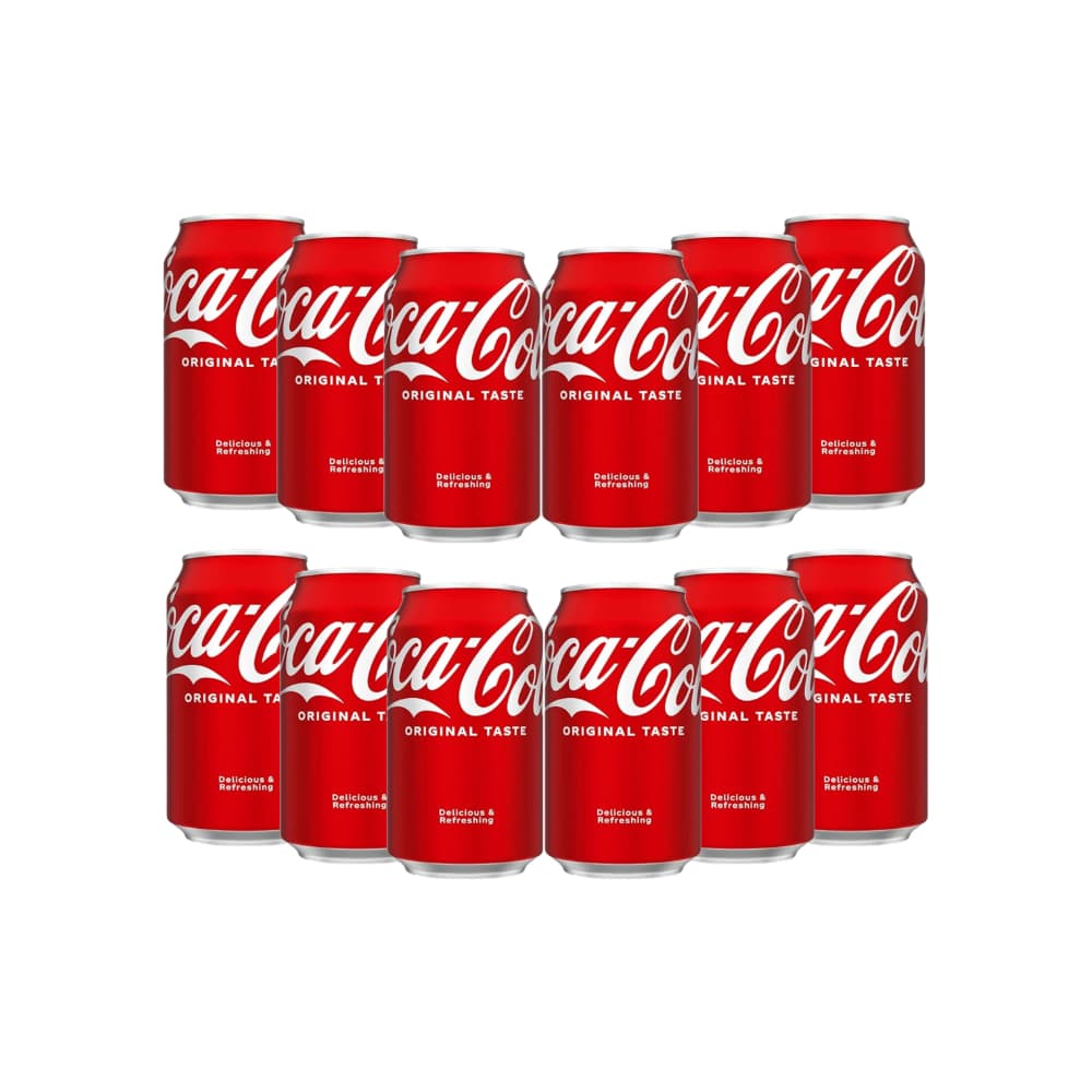 Refresco gaseado Coca Cola (12 x 330 ml) - Imagen 1