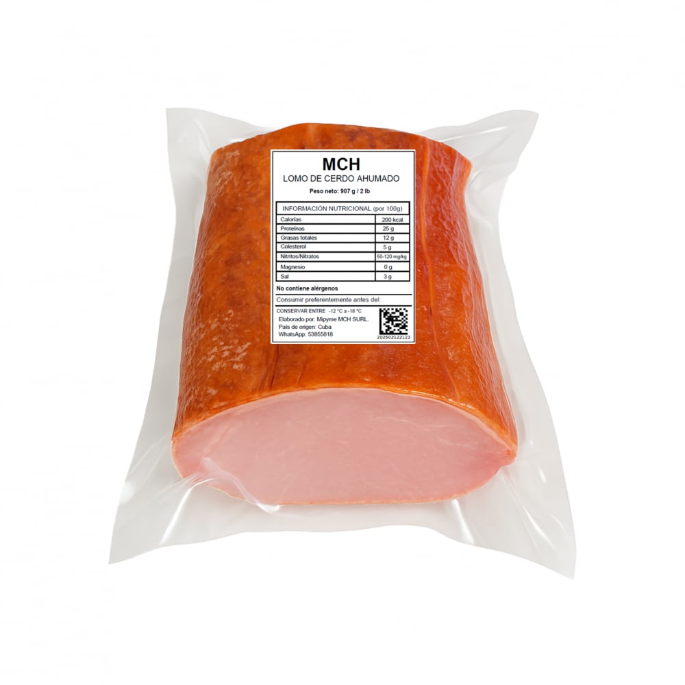 Lomo de cerdo ahumado MCH (907 g / 2 lb) - Imagen 1
