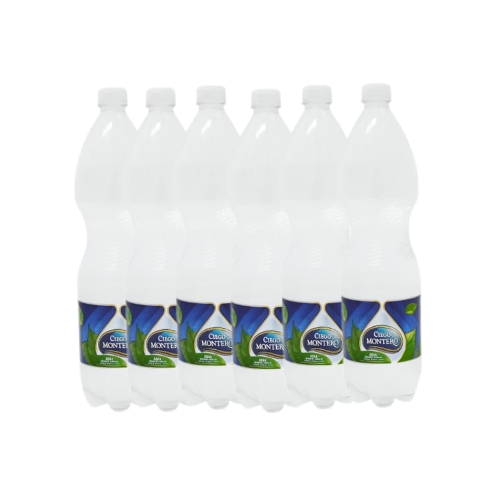 Agua mineral natural Ciego Montero (6 x 1.5 L) - Imagen 1