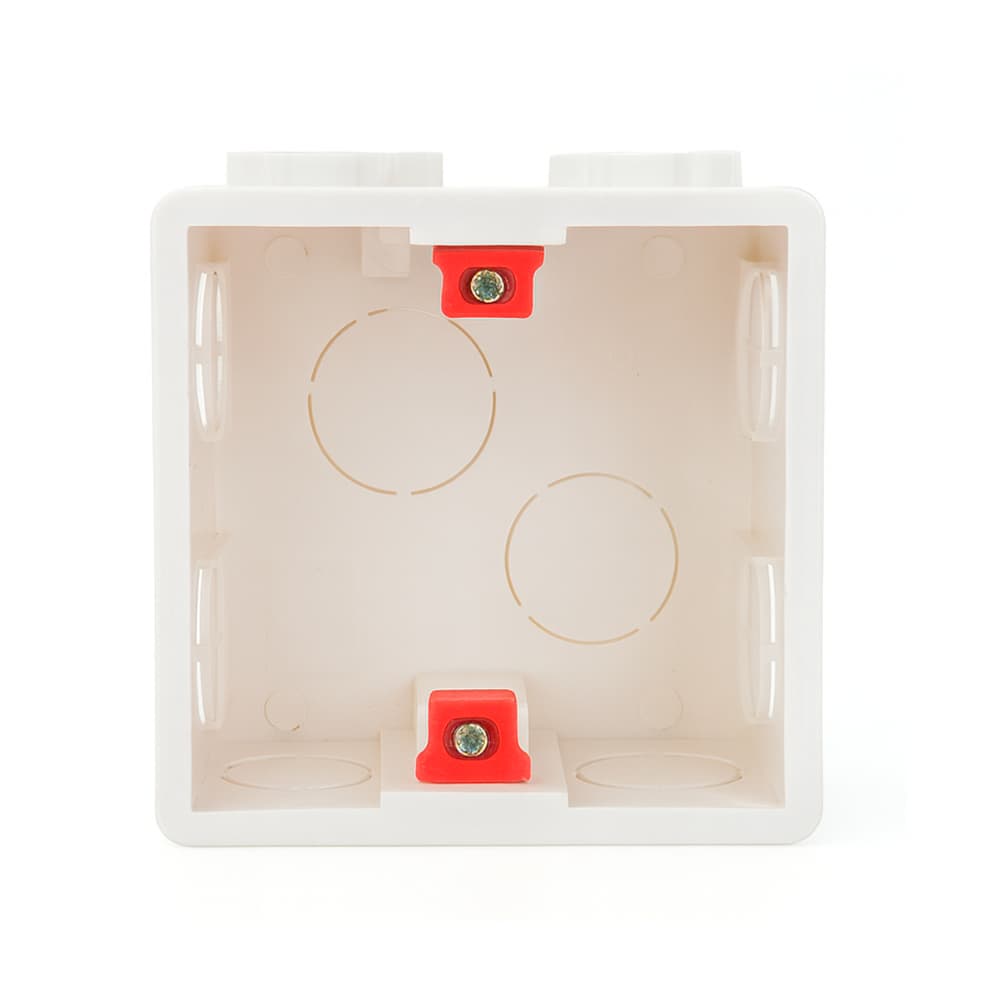 Caja de conexiones PVC - Tipo 3 - 86 x 86 mm Malu - Imagen 1