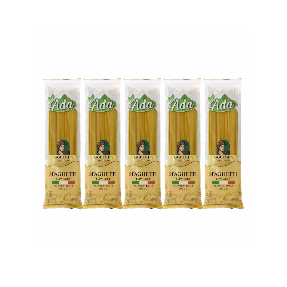 Espaguetis Ada (5 x 500 g / 1.1 lb) - Imagen 1