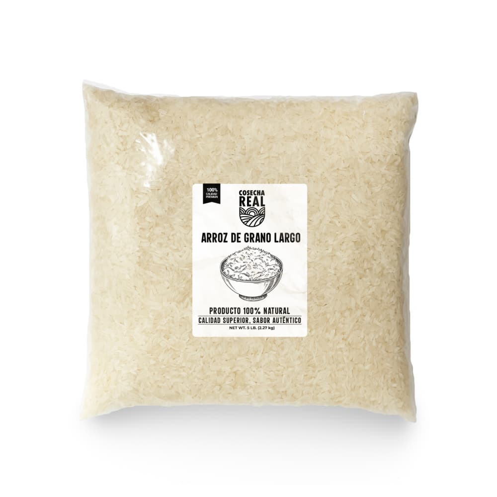 Arroz de grano largo Cosecha Real (2.27 kg / 5 lb) - Imagen 1