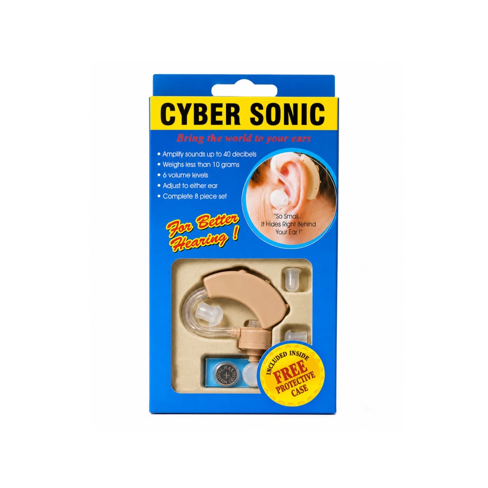 Dispositivo auricular amplificador para sordera leve Cyber Sonic - Imagen 1