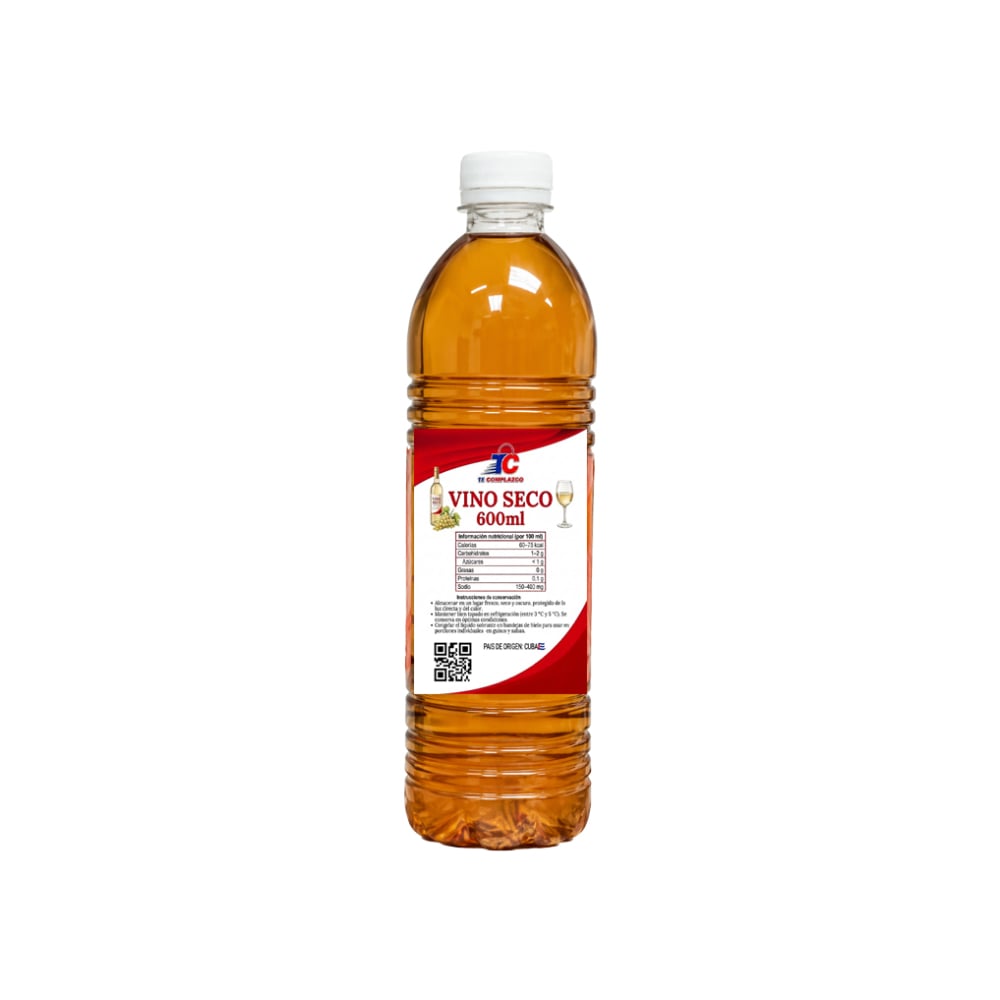 Vino seco Te Complazco (600 ml) - Imagen 1