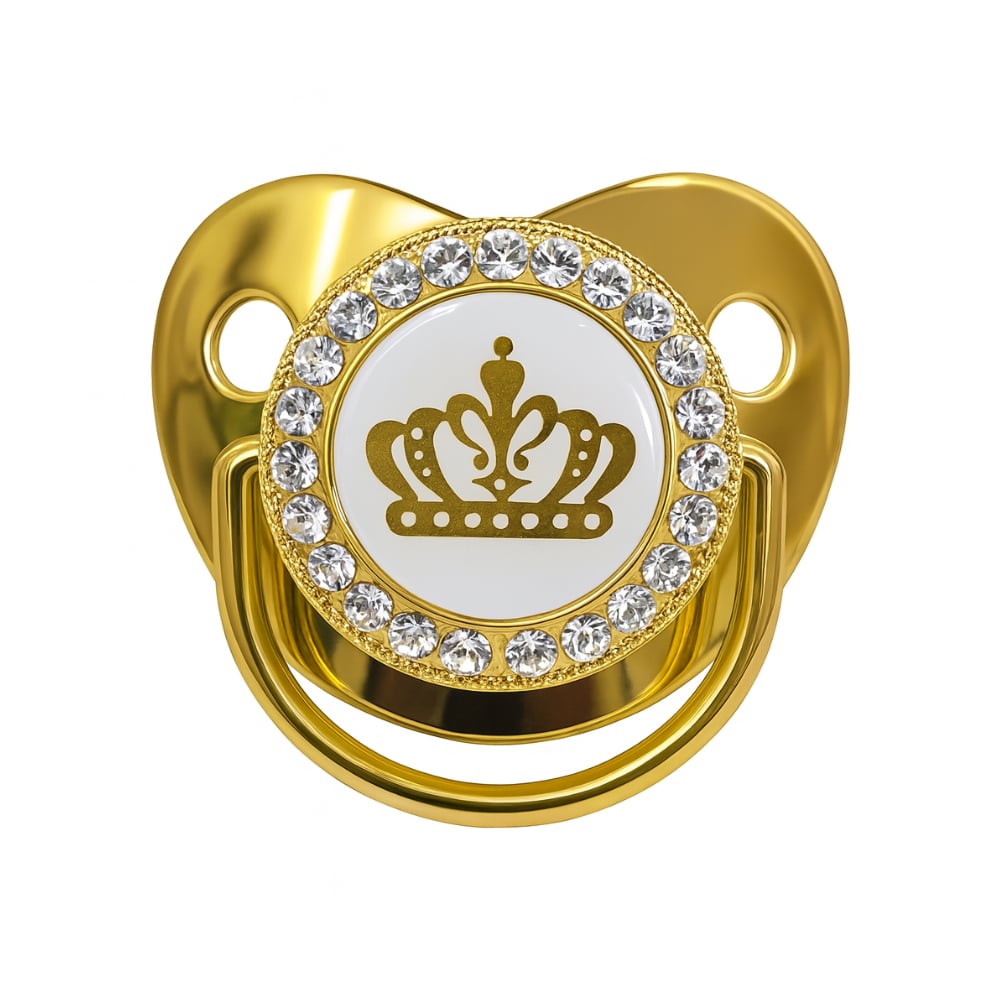 Tete con broche estilo royal Baby Luna - Imagen 1