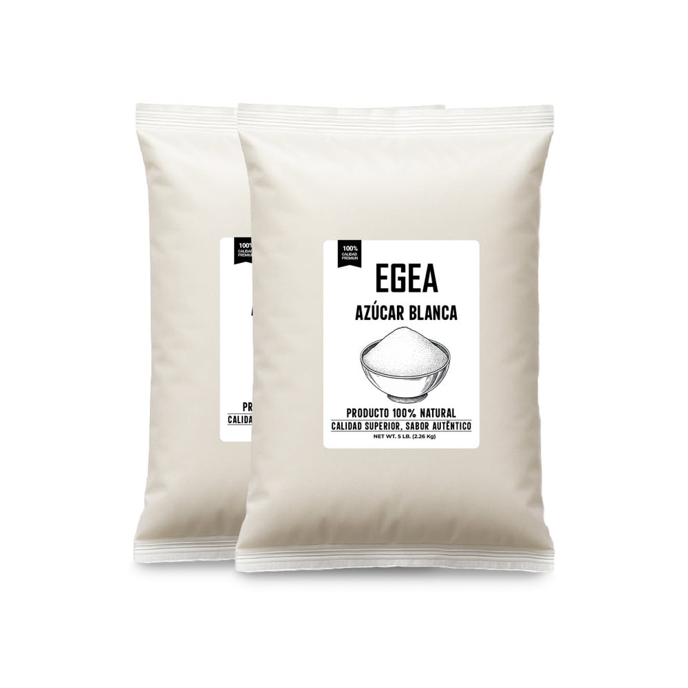 Azúcar blanca EGEA (2 x 2.26 kg / 5 lb) - Imagen 1