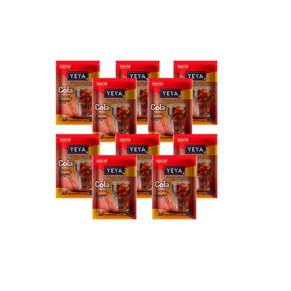 Refresco instantáneo sabor cola Yeya (10 x 10 g) - Imagen 1