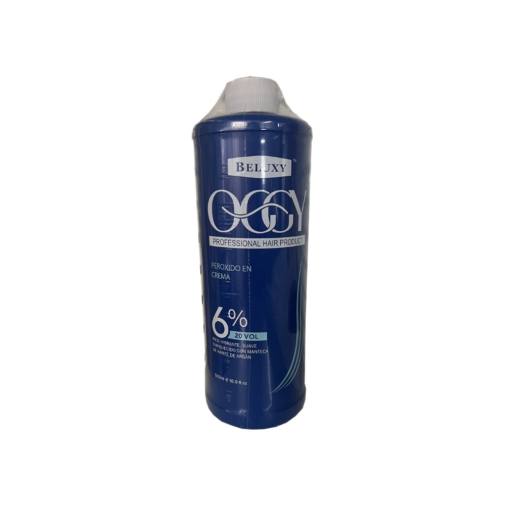Peróxido en crema vol 20 al 6 % Beluxy Oggy (500 ml / 16.9 fl oz) - Imagen 1