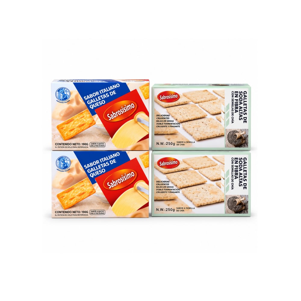 Combo de galletas para merendar - Imagen 1