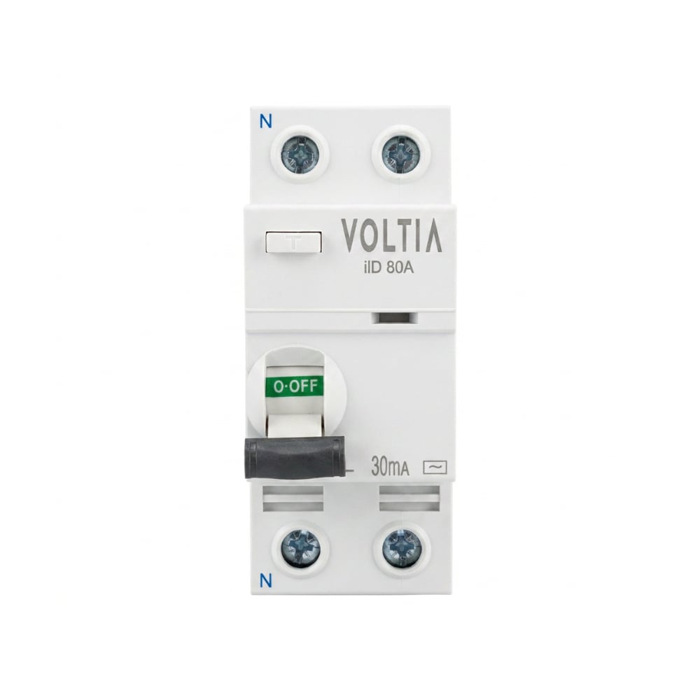 Interruptor disyuntor diferencial 2 polos 80A VOLTIA - Imagen 1