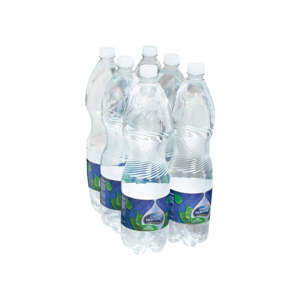 Agua mineral natural Ciego Montero (6 x 1.5 L) - Imagen 1