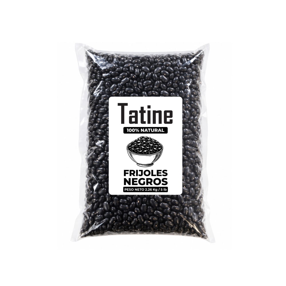 Frijoles negros Tatine (2.26 kg / 5 lb) - Imagen 1