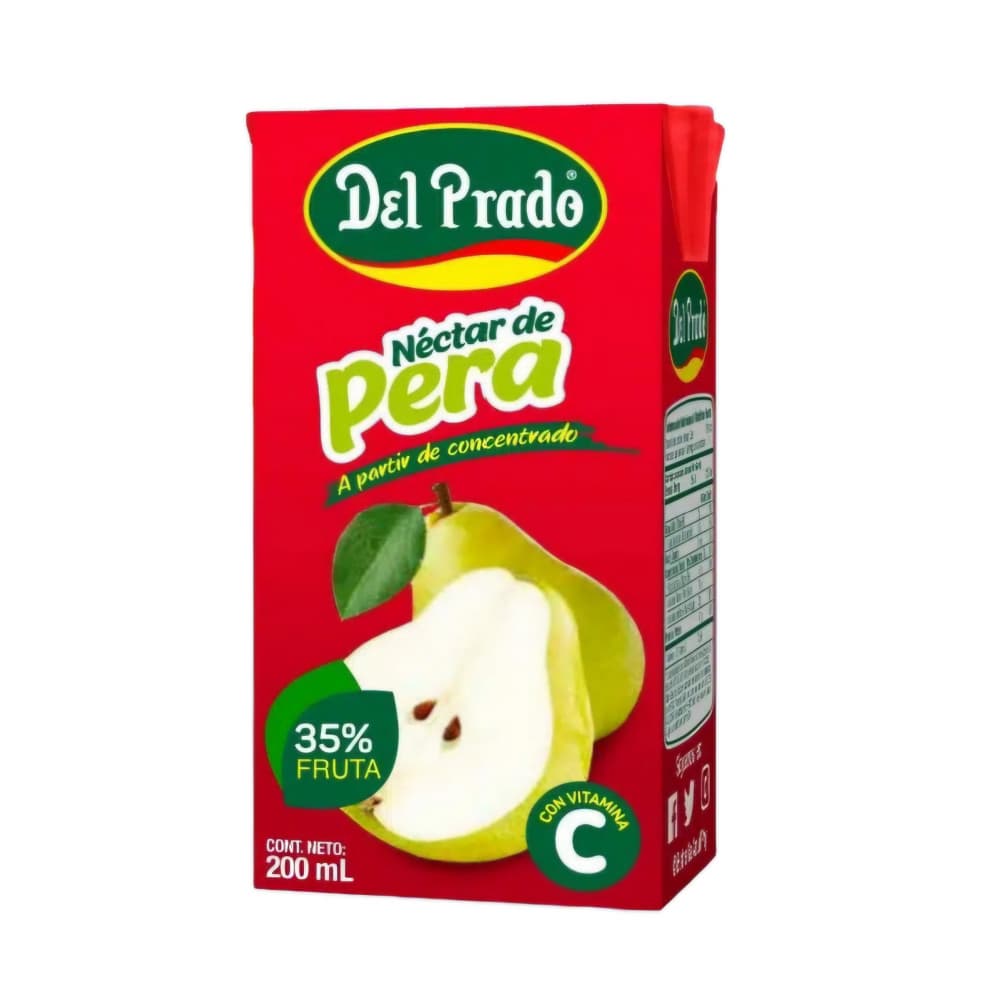 Néctar de pera Del Prado (200 ml) - Imagen 1