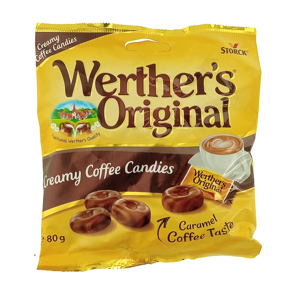 Caramelo cremoso de café Werthers Original (80 g / 2.82 oz) - Imagen 1