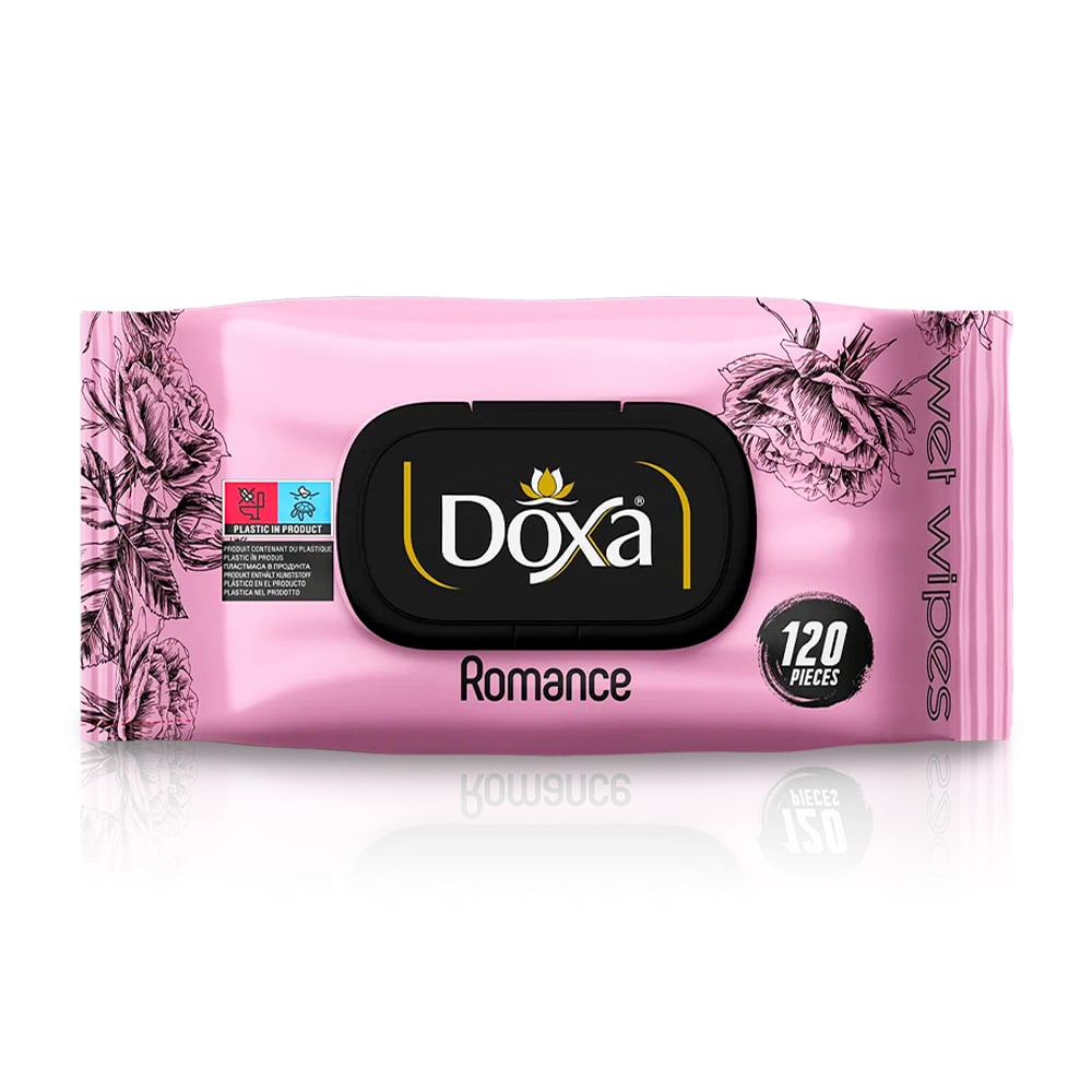 Toallitas húmedas Romance Doxa (120 U) - Imagen 1