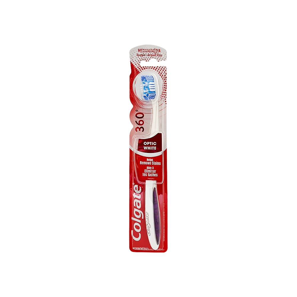 Cepillo de dientes Colgate 360 Optic White - Imagen 1