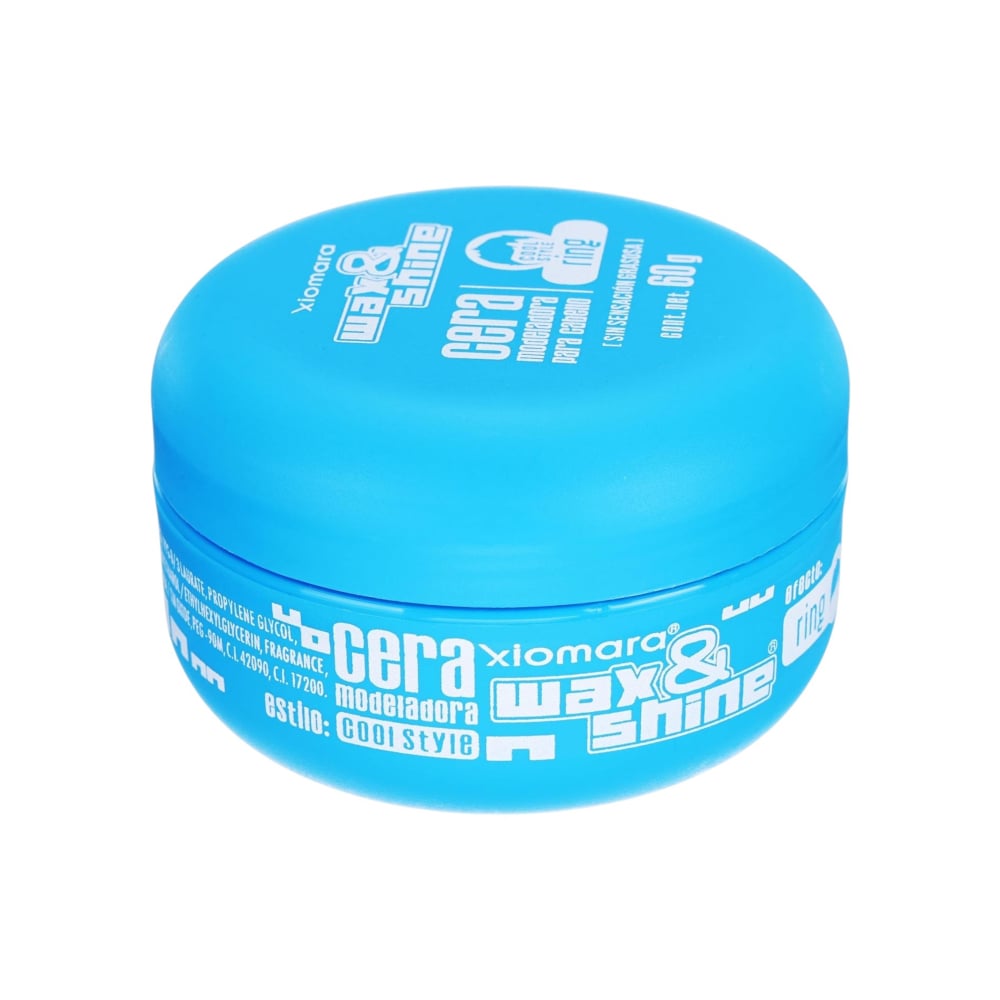 Cera modeladora para peinar efecto ring Xiomara Wax&Shine (60 g / 2.11 oz) - Imagen 1