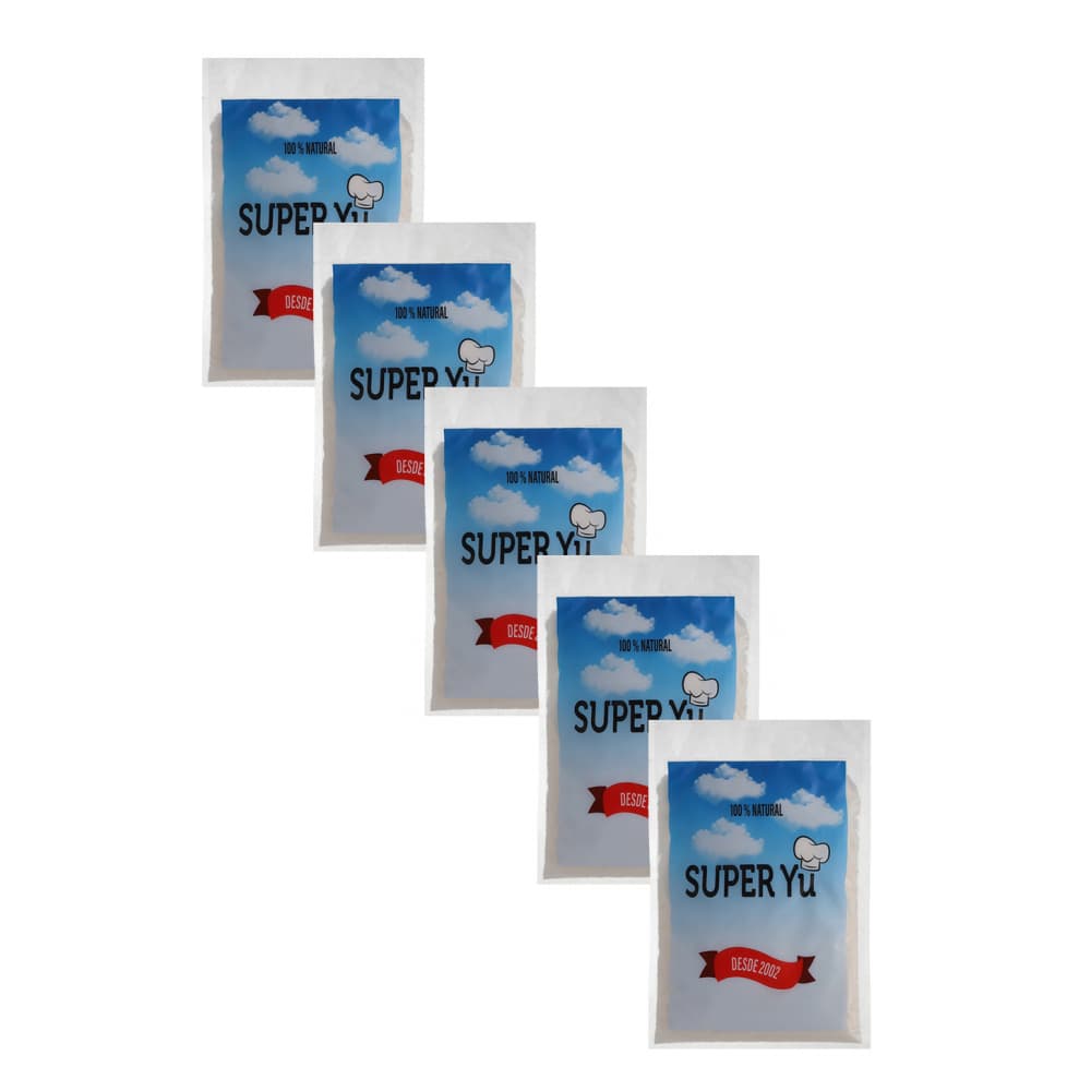 Azúcar blanca refina Súper Yu (5 x 1 kg / 2.2 lb) - Imagen 1