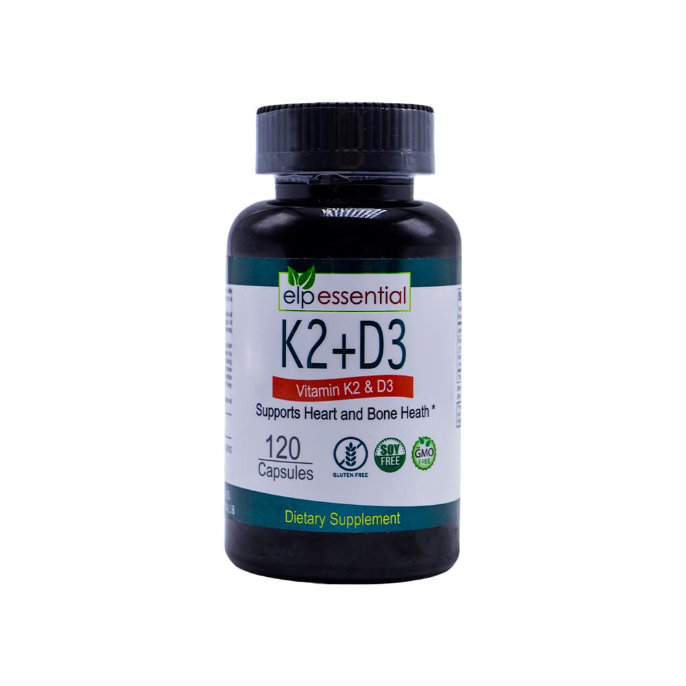 Vitamina K2 y D3 Elp Essential (120 cápsulas) - Imagen 1