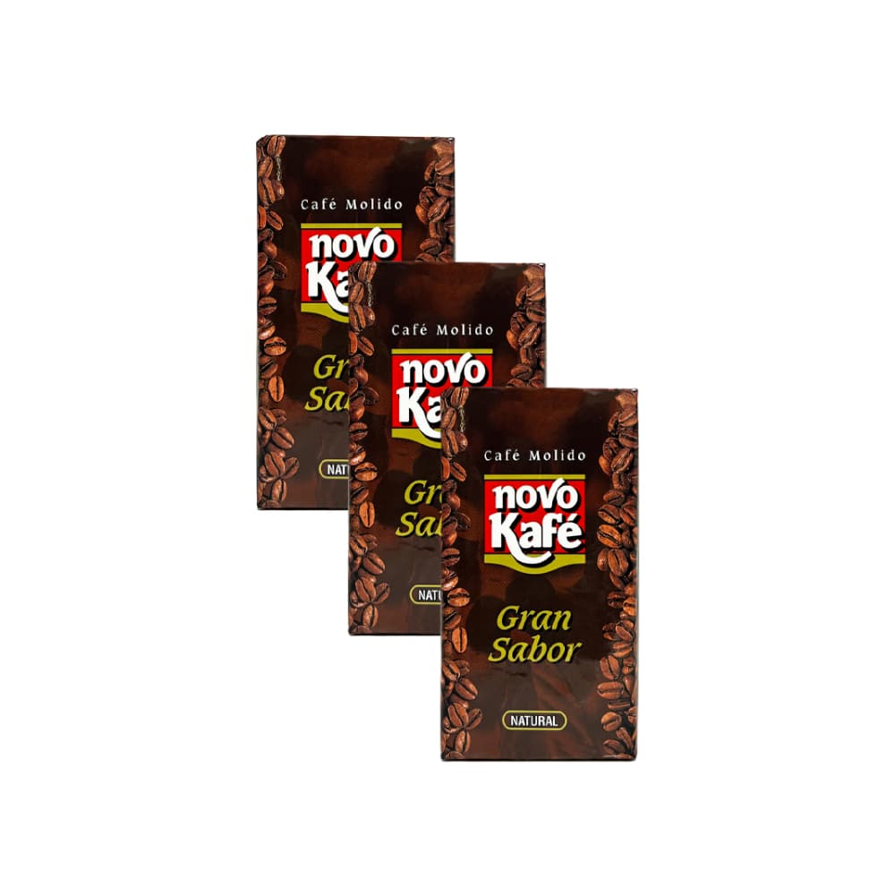 Café molido natural (3 x 250 g / 8.8 oz) - Imagen 1