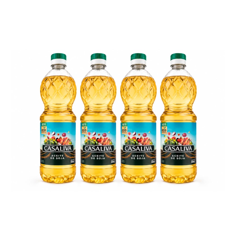 Aceite de soja Casaliva ( 4 x 900 ml) - Imagen 1