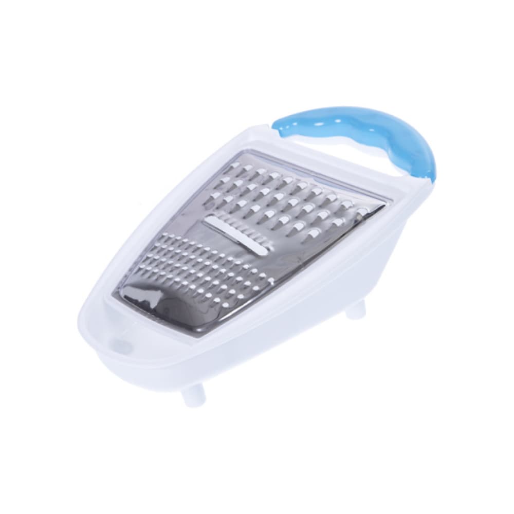 Rallador con depósito con mango color azul 27 cm x 15 cm Casa y Menaje - Imagen 1