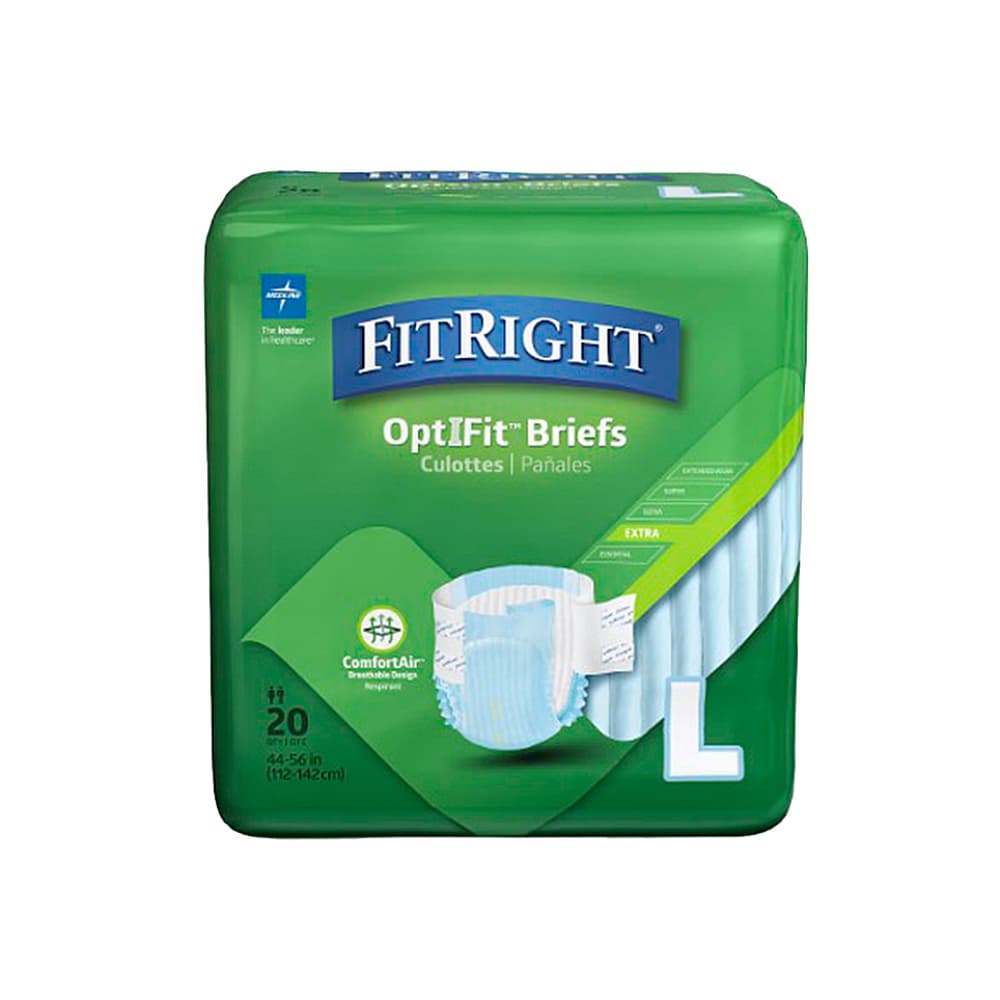 Culeros desechables para adultos talla L Fit Right (20 U) - Imagen 1