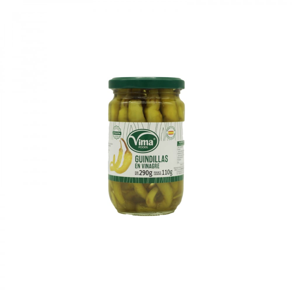 Guindillas en vinagre Vima Foods (290 g / 10.22 oz) - Imagen 1
