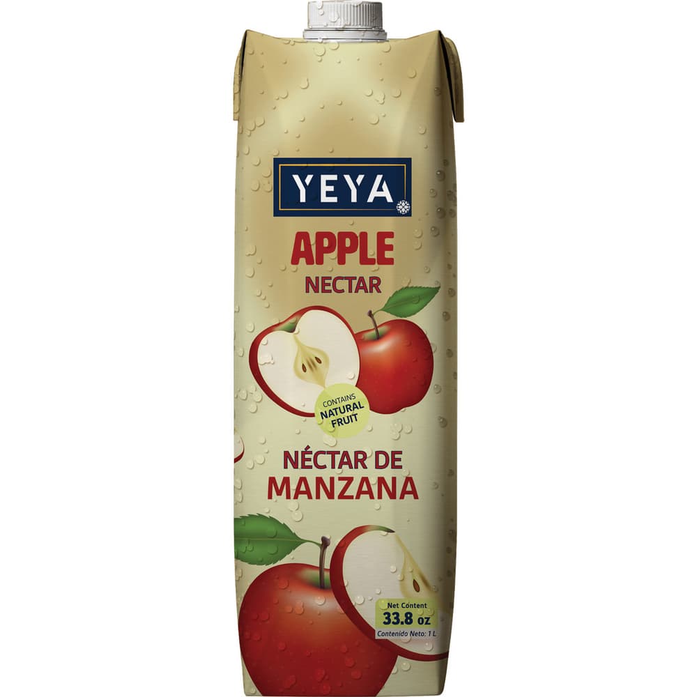 Néctar de manzana YEYA (1 L / 33.8 fl oz) - Imagen 1