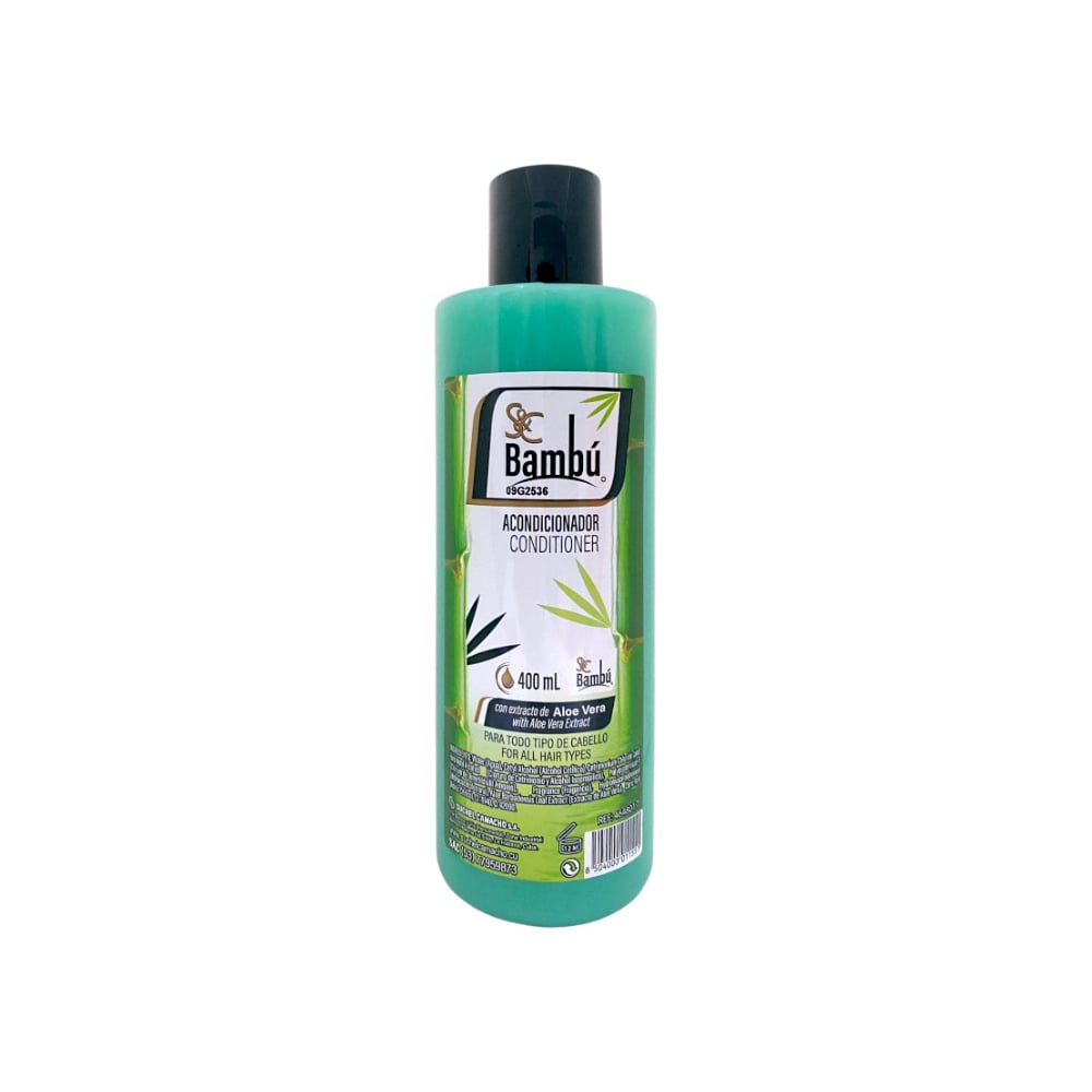 Acondicionador de aloe vera Bambú S&C (400 ml) - Imagen 1
