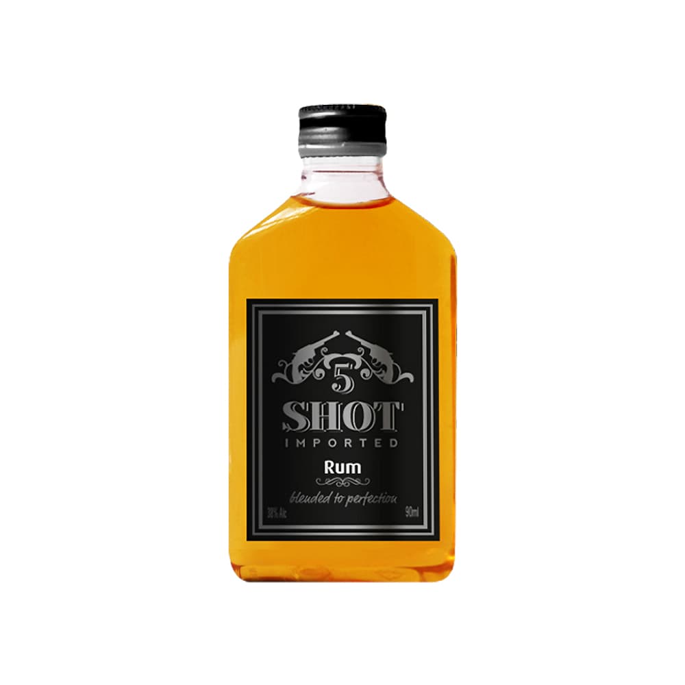 Ron 5 Shot (90 ml) - Imagen 1