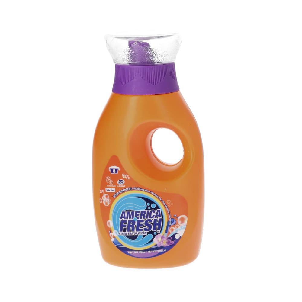 Detergente líquido de fragancia de violetas America Fresh (500 ml) - Imagen 1