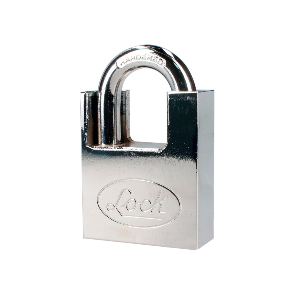 Candado de acero antipalanca doble cerrojo 50 mm con llave de disco Lock L22A50DCSB - Imagen 1