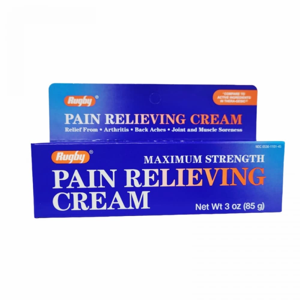 Crema analgésica de mentol 1 % + salicilato de metilo 15 % Máxima Potencia Rugby (85 g / 3 oz) - Imagen 1