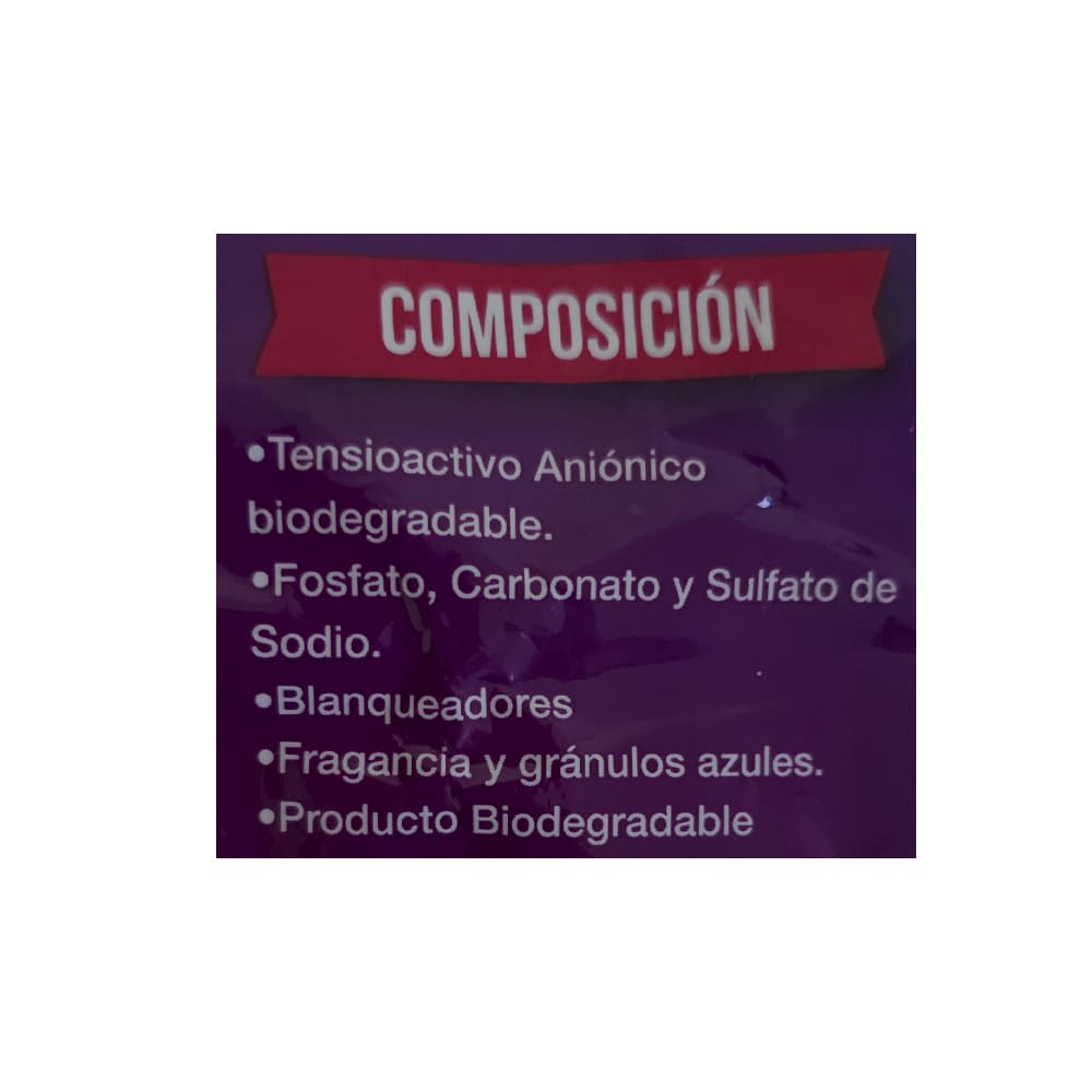 Detergente en polvo fragancia rosas STB (1 kg / 2.2 lb) - Imagen 1